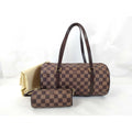 Louis Vuitton Damier Ebene Papillon 30 with Pouch