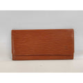 Louis Vuitton Epi Long Wallet, Cognac