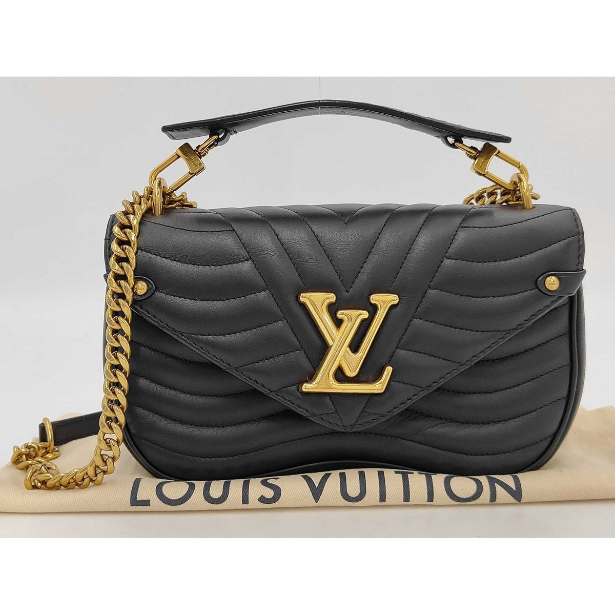 Louis Vuitton New Wave Chain Bag PM, Black