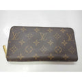 Louis Vuitton Monogram Zippy Wallet, Gold Hardware