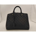 Louis Vuitton Montaigne MM, Monogram Empreinte, Black