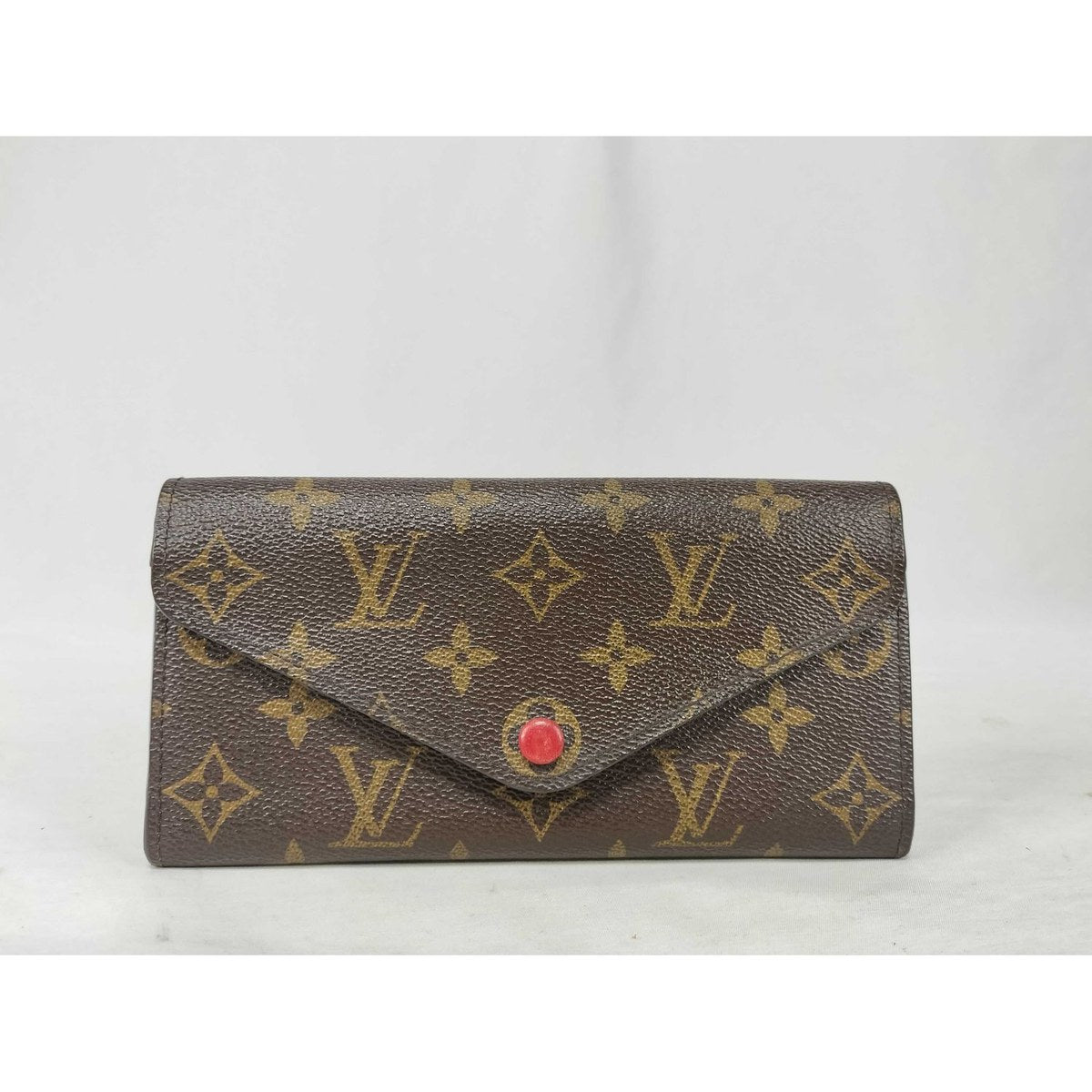Louis Vuitton Josephine Wallet, Monogram, Pink Trim