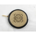 Loewe Anagram Suede Coin Case